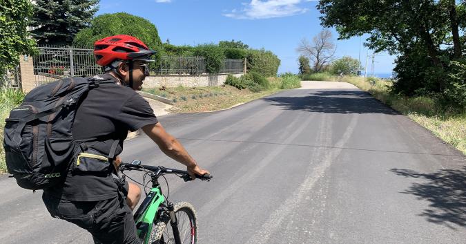 In bici sulla Costa dei Trabocchi