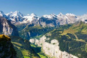 vista su Lauterbrunnental
