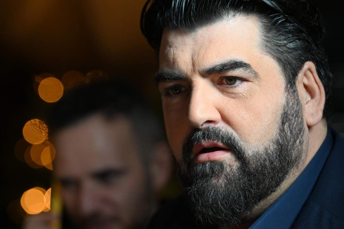 Lo chef Antonino Cannavacciuolo alla presentazione nuova edizione di MasterChef Italia,