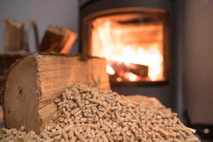 Pellet e stufa