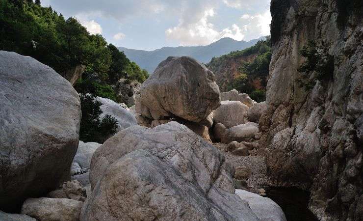 il panorama di Gorropu