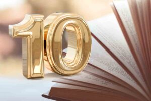 Libro e numero dieci