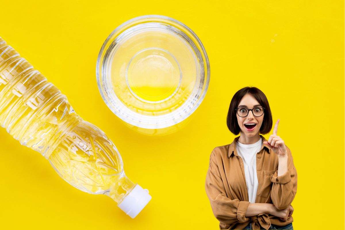 aceto bianco ed una ragazza che ha avuto un'idea