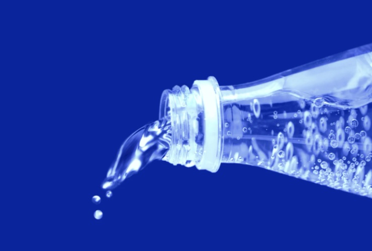 bottiglia di acqua minerale