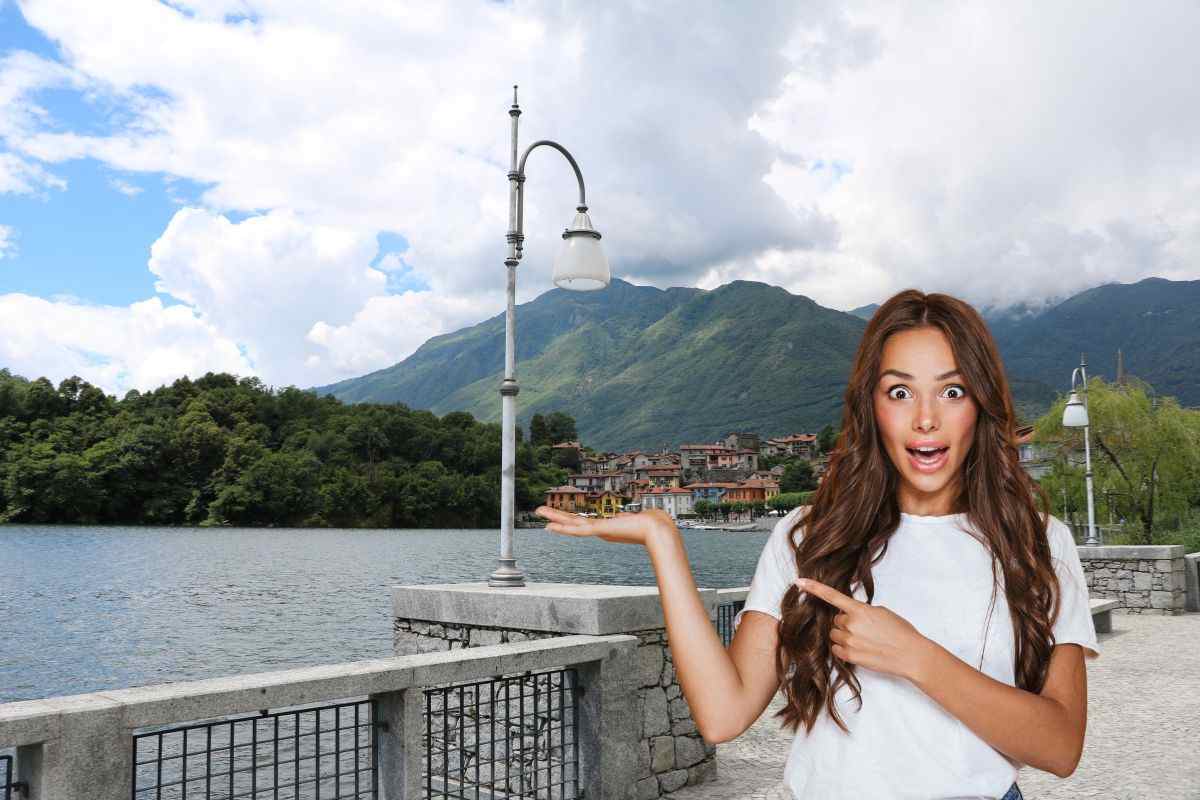 mergozzo e una ragazza che rimane stupita