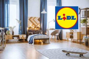 mobili e la scritta LIDL