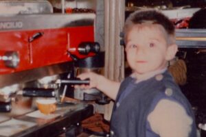 stefano de martino da bambino