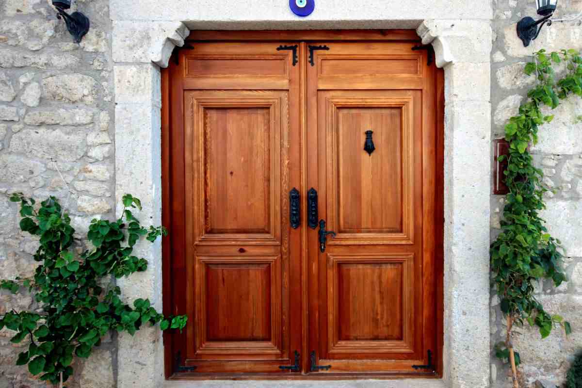 porta in legno