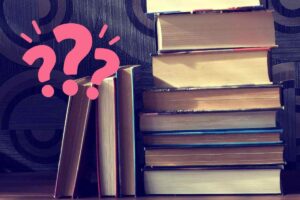 libri e tre punti interrogativi