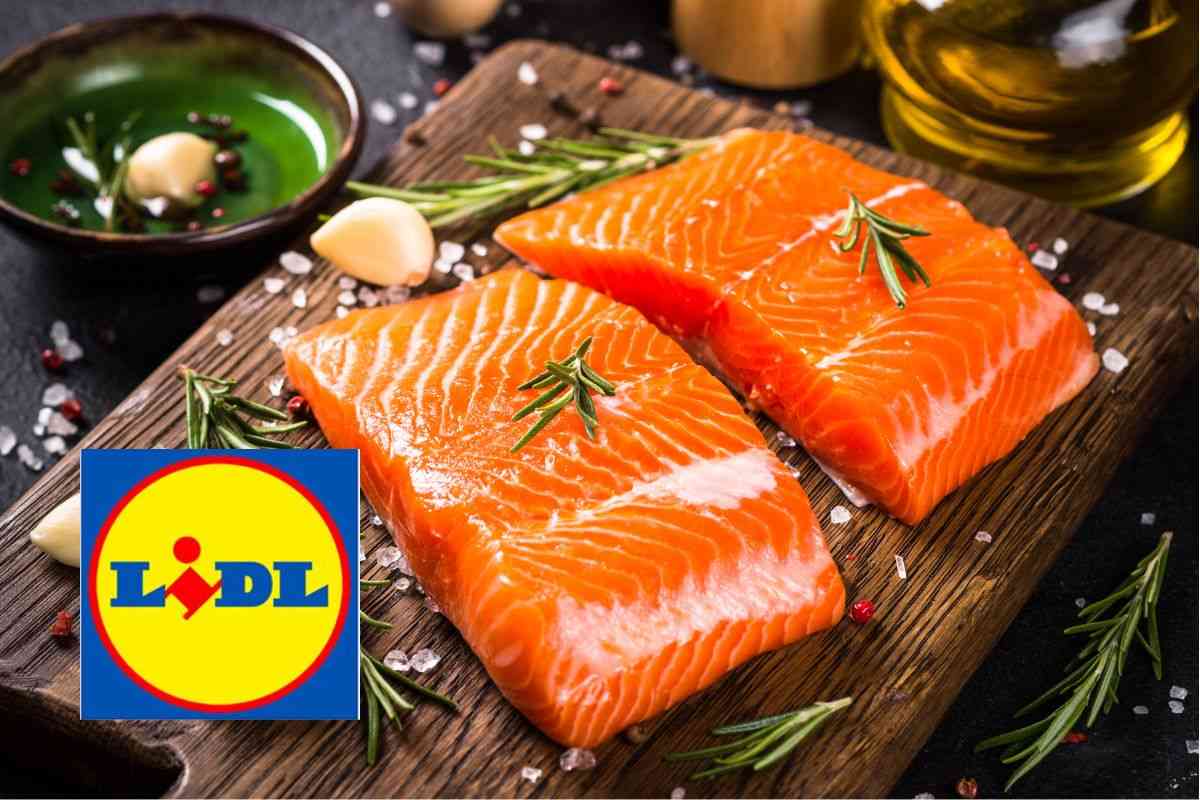 pesce e il logo lidl